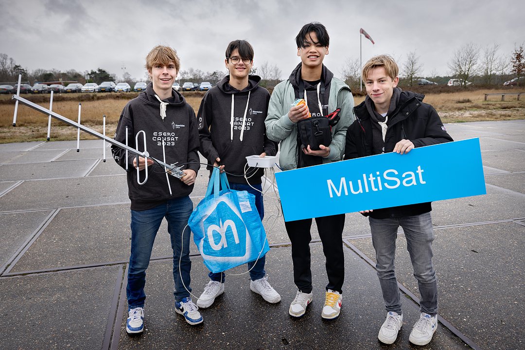 Team MultiSat Uit Delft Wint De CanSat Competitie | Spaceoffice.nl